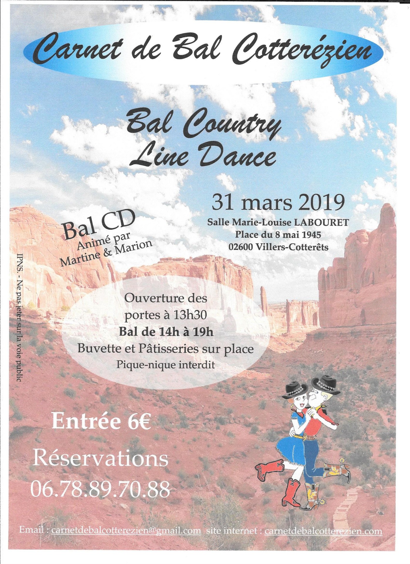 Bal Country & Line - 31/03/2019